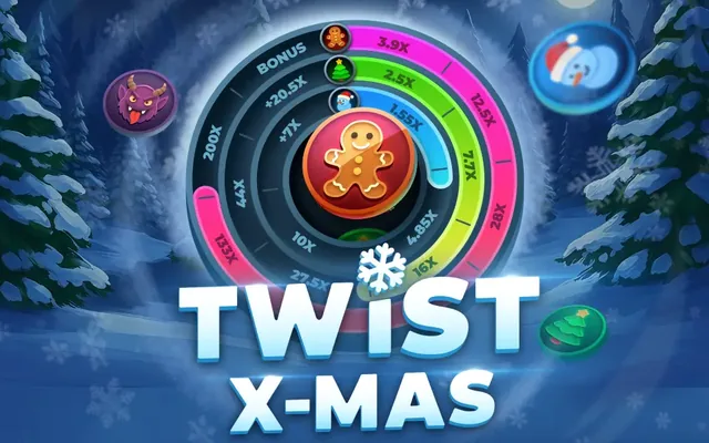 Twist X-mas â GlĂŒcksrad aus dem Hause InOut Games